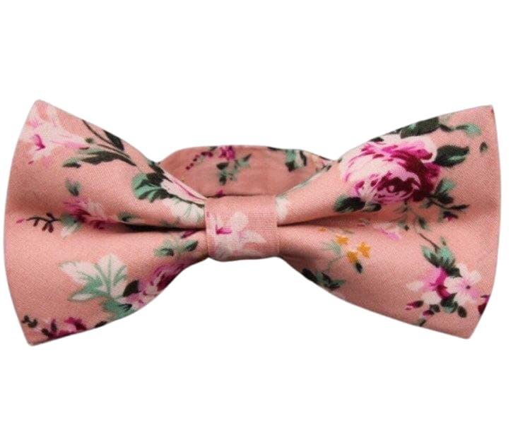 Mytieshop - Millie Men’s Floral pre tied Bow Tie-Size: SmallStrap is 32CM Long (10-18 Inches)Pre-Tied bowtieBow Tie 12CM * 6CM-Mytieshop