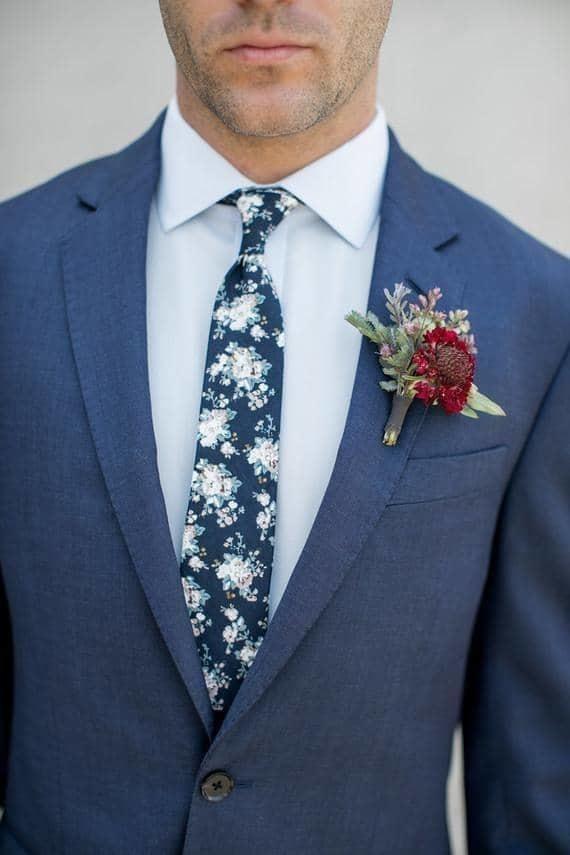 Navy Blue Floral Tie 2.36" FINLEY - MYTIESHOP-Neckties-Men’s Floral Necktie for weddings and events, great slim mytieshop flower ideas gifts for him Navy floral tie Navy blue floral tie blue tie blue flower-Mytieshop. Skinny ties for weddings anniversaries. Father of bride. Groomsmen. Cool skinny neckties for men. Neckwear for prom, missions and fancy events. Gift ideas for men. Anniversaries ideas. Wedding aesthetics. Flower ties. Dry flower ties.