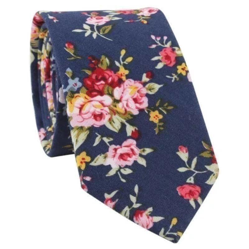 Navy Blue Floral Tie&quot; (AUSTIN) MYTIESHOP-Neckties-Navy Blue Floral Tie Floral Necktie for weddings and events great for prom and gifts Mens ties near me us tie shops cool skinny slim flower ideas gifts for-Mytieshop. Skinny ties for weddings anniversaries. Father of bride. Groomsmen. Cool skinny neckties for men. Neckwear for prom, missions and fancy events. Gift ideas for men. Anniversaries ideas. Wedding aesthetics. Flower ties. Dry flower ties.