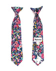 Pink Boys Floral Clip On Tie 2.3" ROBERT MYTIESHOP-Material:Cotton Blend Approx Size: Max width: 6.5 cm / 2.4 inches 9-24 months 26 CM2-5 years 31 CM9-11 Years 43 CM Great for: Groom Groomsmen Wedding Shoots Formal Prom Fancy Parties Gifts and presents-Mytieshop