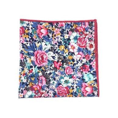 Pink Floral Pocket Square ROBERT - MYTIESHOP Mytieshop Material CottonItem Length: 23 cm ( 9 inches)Item Width : 22 cm (8.6 inches) Elevate your style with this dapper floral pocket square. Add some personality to your outfit with this pink floral pocket square. Whether you're dressing up for a formal event or just want to spruce up your everyday style, this handkerchief is the perfect accessory. With its delicate floral design, this pocket square is perfect for any gentleman. Give it to your gr