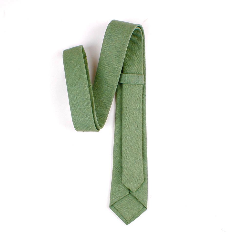 SAGE GREEN Skinny Tie 2.36