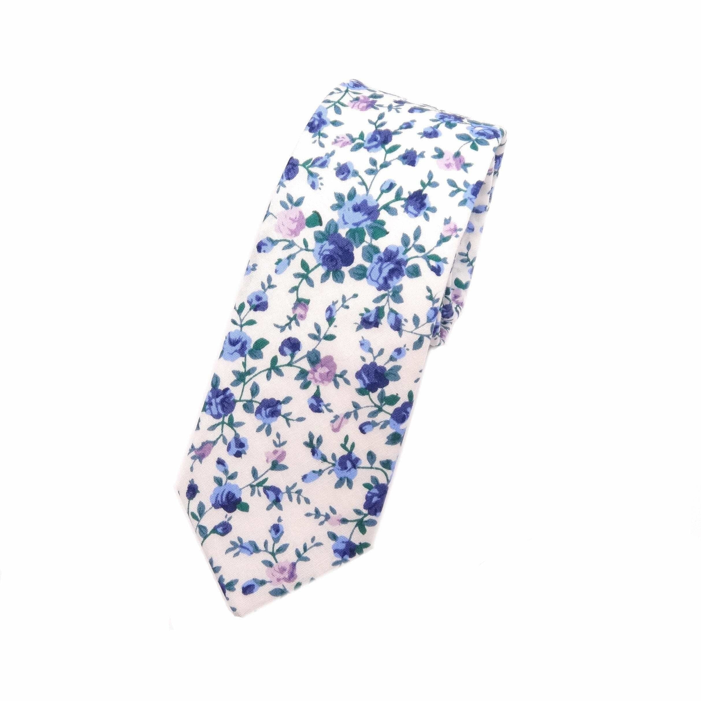 White Floral Skinny Tie 2.36&quot; Skinny WISTERIA MYTIESHOP-Neckties-White Floral Skinny Tie WISTERIA Floral Necktie for weddings and events, great for prom and anniversary gifts. Mens floral ties near me us ties tie-Mytieshop. Skinny ties for weddings anniversaries. Father of bride. Groomsmen. Cool skinny neckties for men. Neckwear for prom, missions and fancy events. Gift ideas for men. Anniversaries ideas. Wedding aesthetics. Flower ties. Dry flower ties.