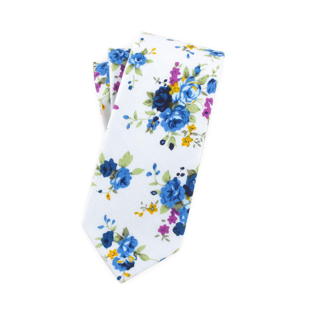 White Floral Tie 2.36&quot; SAGE - MYTIESHOP | toile de jouy Floral print-Neckties-Dry flowers Floral skinny tie for anniversaries weddings prom and other events. Flower cotton necktie. toile de jouy Floral tie White floral tie white-Mytieshop. Skinny ties for weddings anniversaries. Father of bride. Groomsmen. Cool skinny neckties for men. Neckwear for prom, missions and fancy events. Gift ideas for men. Anniversaries ideas. Wedding aesthetics. Flower ties. Dry flower ties.