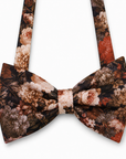 Black Floral Bow Tie (THEOPHILUS)- MYTIESHOP - Mytieshop