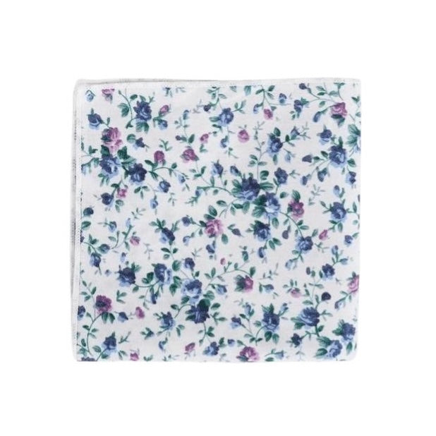 White Floral Pocket Square WISTERIA MYTIESHOP Mytieshop White Floral Pocket Square - WISTERIA Floral Pocket Square Material: CottonItem Length: 23 cm ( 9 inches)Item Width : 22 cm (8.6 inches) Color: White Great for: Groom Groomsmen Wedding Shoots Formal Prom Fancy Parties Gifts and presents